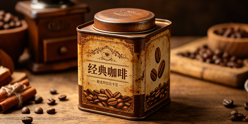 Tea & Coffee Tin Box
